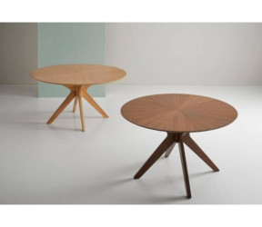 Table en bois L.120xP.120xH.75 cm CARMEL - SOMCASA Sarzeau Vannes