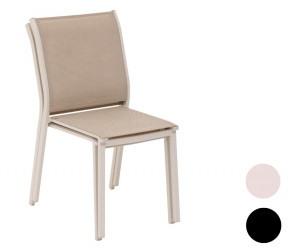 chaise empilable essentia lin argile