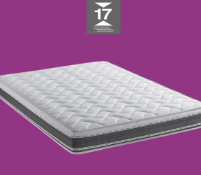 canapé-lit italien pour couchage quotidien avec matelas épais 17 cm haute resilience 35 kg